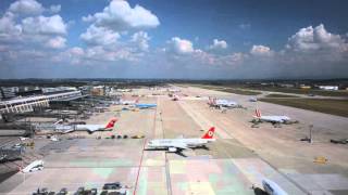 Flughafen Stuttgart  Timelapse [upl. by Iron75]