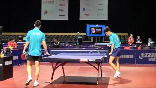 WTTC 2011 Ma Long amp Yan An  Forehand amp Backhand WarmUp [upl. by Onfroi704]