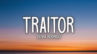 Olivia Rodrigo  traitor Lyrics [upl. by Ennaxor]