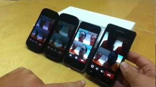 Group Video Calling on the Samsung Galaxy S2 [upl. by Hsatan]