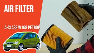 How to replace the air filter AClass A140 W168 💨 [upl. by Yesrej]