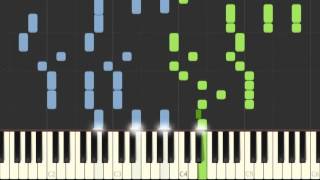 Vyšehrad  znělka PIANO COVER Synthesia [upl. by Saire]