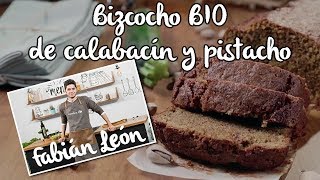 Recetas de Fabián León Bizcocho BIO de calabacín y pistacho [upl. by Jehoash23]