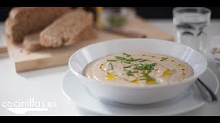 Receta de Vichyssoise vegana fácil [upl. by Iralam]