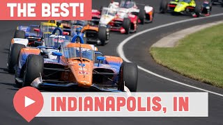 Indianapolis Indiana  Top 5 Things to do  Best Places to Visit [upl. by Nolyaj]