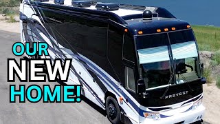 We LIVE in This LUXURY MOTORHOME  FULL RV TOUR [upl. by Navarro991]