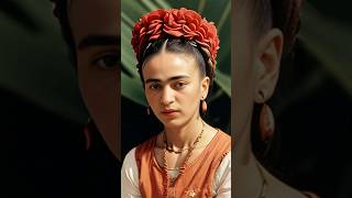 FRIDA KAHLO Su sufrida vida la llenó de inspiración shorts curiosidades historia [upl. by Greenwood]