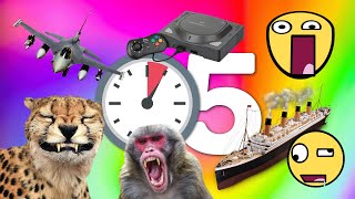 25 Cosas que NO Sabías en 5 minutos ⏰😲 201 [upl. by Yelhak]