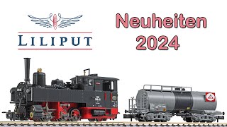 Liliput Modellbahn Neuheiten 2024  Spur H0 N und H0e [upl. by Baniaz]