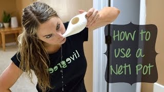 How to Use a Neti Pot [upl. by Eceinhoj58]