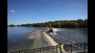 Carpentersville Dam Removal  1022024 at 310 pm [upl. by Stesha]