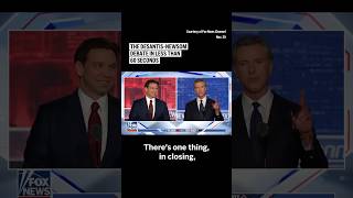 The DeSantis and Newsom debate on Fox News in less than 60 seconds [upl. by Eninej806]