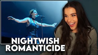 MORE GOOSEBUMPS First Time Reaction to NIGHTWISH  quotRomanticidequot [upl. by Nirret]