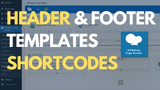 How To Add Custom Header Footer Templates In Templatera  Wpbakery page builder Tutorial [upl. by Ykcub10]