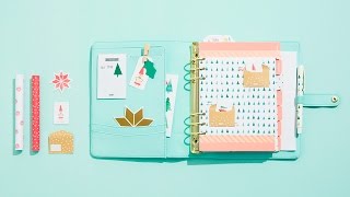 Style your kikkiK Planner amp Get Ready for Christmas [upl. by Aicatsan]