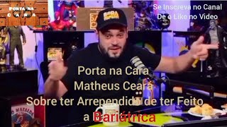 Matheus Ceará  Fala a Verdade sobre ter feito a Bariátrica [upl. by Ursi]