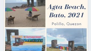 Agta Beach Bato Beach Resort 2021 Polillo Island Polillo Quezon  Nalyns Journey [upl. by Opportuna214]