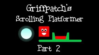 Scrolling Platformer Tutorial  Part 2  Gravity [upl. by Wampler]