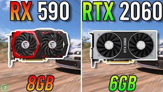 RX 590 vs RTX 2060  Should You Upgrade [upl. by Euqinue]