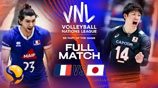 Japan beating 2024 VNL champions 😳🔥  Japan vs France  Full Match  Mens VNL 2023 [upl. by Ailerua]