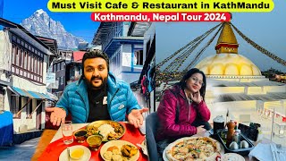 Must Visit Famous Cafe Restaurant in Kathmandu  Kathmandu Nepal Tour 2024 [upl. by Anahsar]