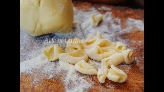 CAVATELLI FATTI A MANO IN CASA facili e veloci [upl. by Casady77]