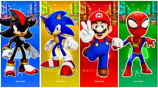 Shadow 🆚 Sonic 🆚 Paw Patrol 🆚 Sonic 🎶 Who Is Best sonic memes [upl. by Randall]