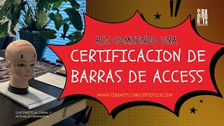 Así comienzo las certificaciones de Barras de Access [upl. by Nehgam]