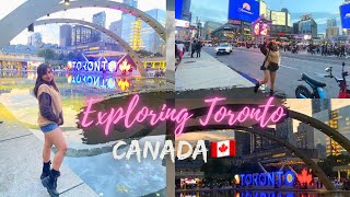 Exploring Toronto for the first time as an international student🇨🇦  Canada vlogs  Manvi Gangwani [upl. by Gnoc232]