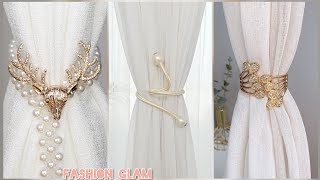 Pearls Decor Curtain Tie BackMetal Hooks For CurtainsCurtain Holdback 2023 [upl. by Letnuahc267]