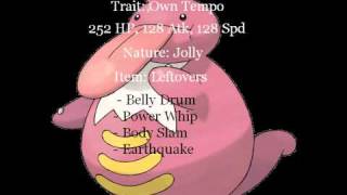 SO Pokemon Moveset 5  Physical Lickilicky [upl. by Lesly737]