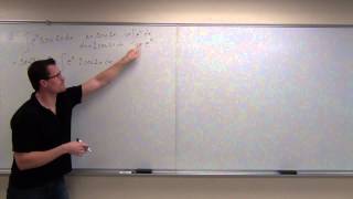 Calculus 2 Lecture 71 Integration By Parts [upl. by Bendick]