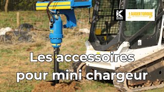 Les accessoires Auger Torque pour mini chargeuses – SARL Maxima [upl. by Ros563]