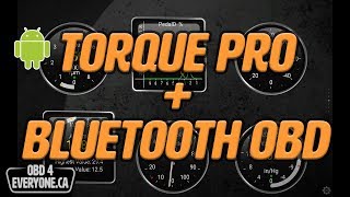 Torque Pro amp Bluetooth OBD Scanner Connecting  OBD4Everyone Ep 4 [upl. by Nelaf]