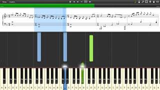 Roberto Cacciapaglia  Atlantico  Piano tutorial and cover Sheets  MIDI [upl. by Awjan]