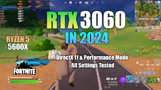 RTX 3060  Fortnite in 2024  All Settings Tested [upl. by Merriam214]