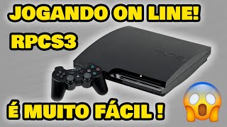 COMO JOGAR ONLINE NO EMULADOR DE PS3 RPCS3 [upl. by Kcirdor982]