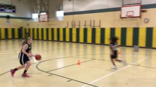 6th Grade Girls Basketball Workout [upl. by Lapo]