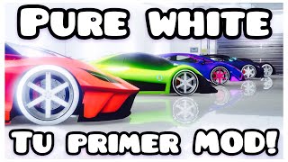 WHEELS PURE WHITE BENNYS  TU PRIMER COCHE MOD  GET WHITE WHEELS ON GTA 5 ONLINE  PS4 amp Xbox ONE [upl. by Amesari]