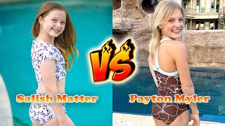 Salish Matter VS Payton Myler Transformation 👑 From Baby To 2024 [upl. by Niall]