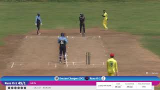 S2 Sports Champions T30 League 21  Deccan Chargers DCvs Runs XI2 [upl. by Corwun]