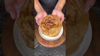 Easy Lachha Paratha Recipe  shorts [upl. by Nats]