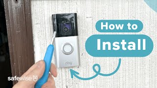 How to install the Ring Battery Doorbell Plus [upl. by Minette]