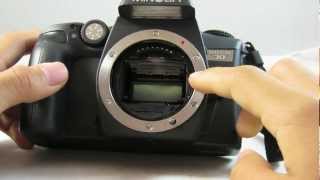 Minolta Maxxum 70 35mm Film SLR Camera ReviewTutorial [upl. by Shaum]