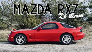 TestAuto  MAZDA RX7  Démoniaque [upl. by Tsirhc]