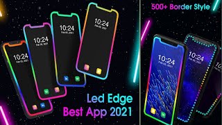 Edge Lighting Effect for Notifications And Incoming Call Edge lighting For Android or any device [upl. by Aisa212]