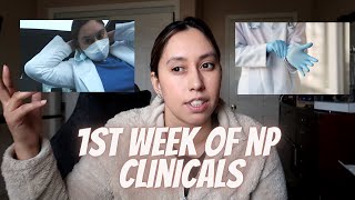 First week of clinicals in Nurse Practitioner school VLOG [upl. by Kelleher]