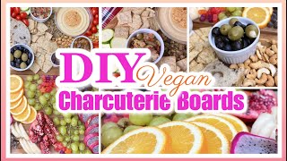 DIY CHARCUTERIE BOARD IDEAS  Plant based amp vegan [upl. by Eberto]