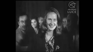 Alida Valli at the Venice Film Festival 1941 [upl. by O'Malley657]