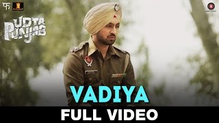 Vadiya  FULL VIDEO  Udta Punjab  Amit Trivedi  Shahid Kapoor amp Alia Bhatt  Shellee [upl. by Lirret]